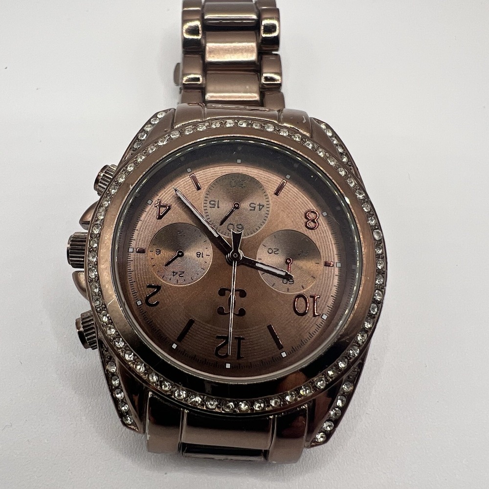 Unisex Target Brown/Tortoise Metal Wristwatch Nice Looking Watch for Casual